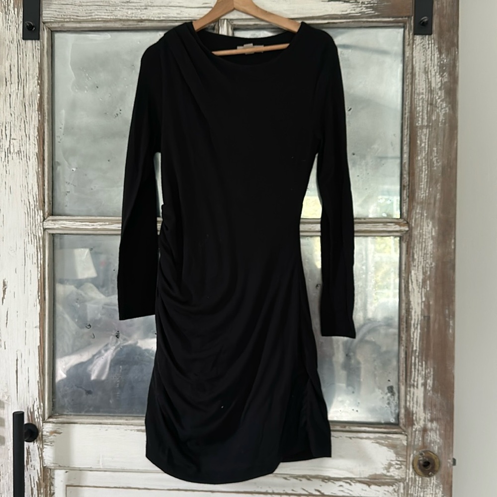 Double layer long sleeve banana republic cotton dress size L